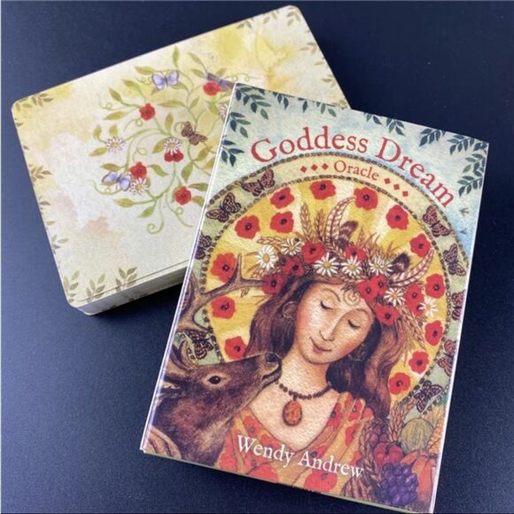 Take Her Hand Through This Goddess Dream Oracle Cards - Picture 2 of 6
